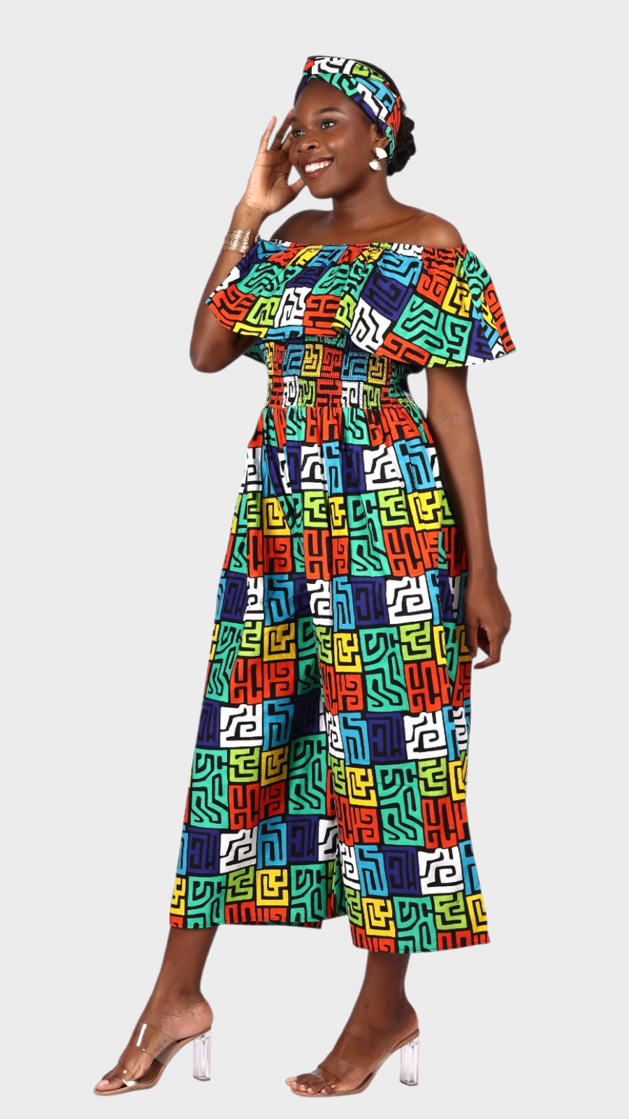 Romper / Junpsuit With Ruffle - KVZ09 A