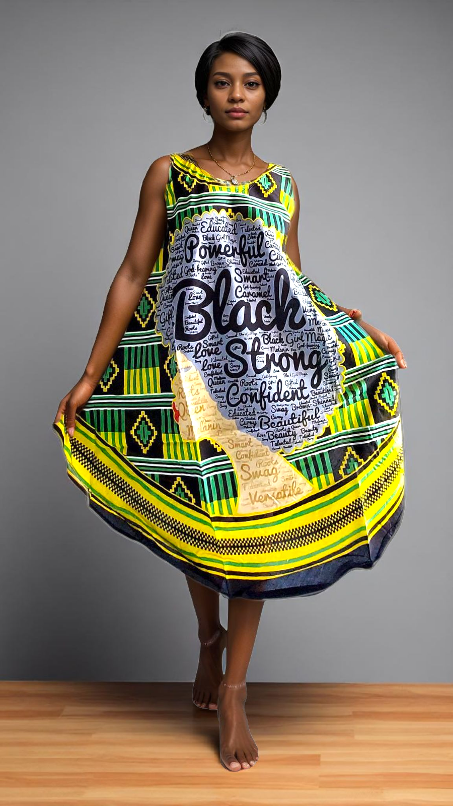 Umbrella Dress/Ethnic Sun Dress- 7008