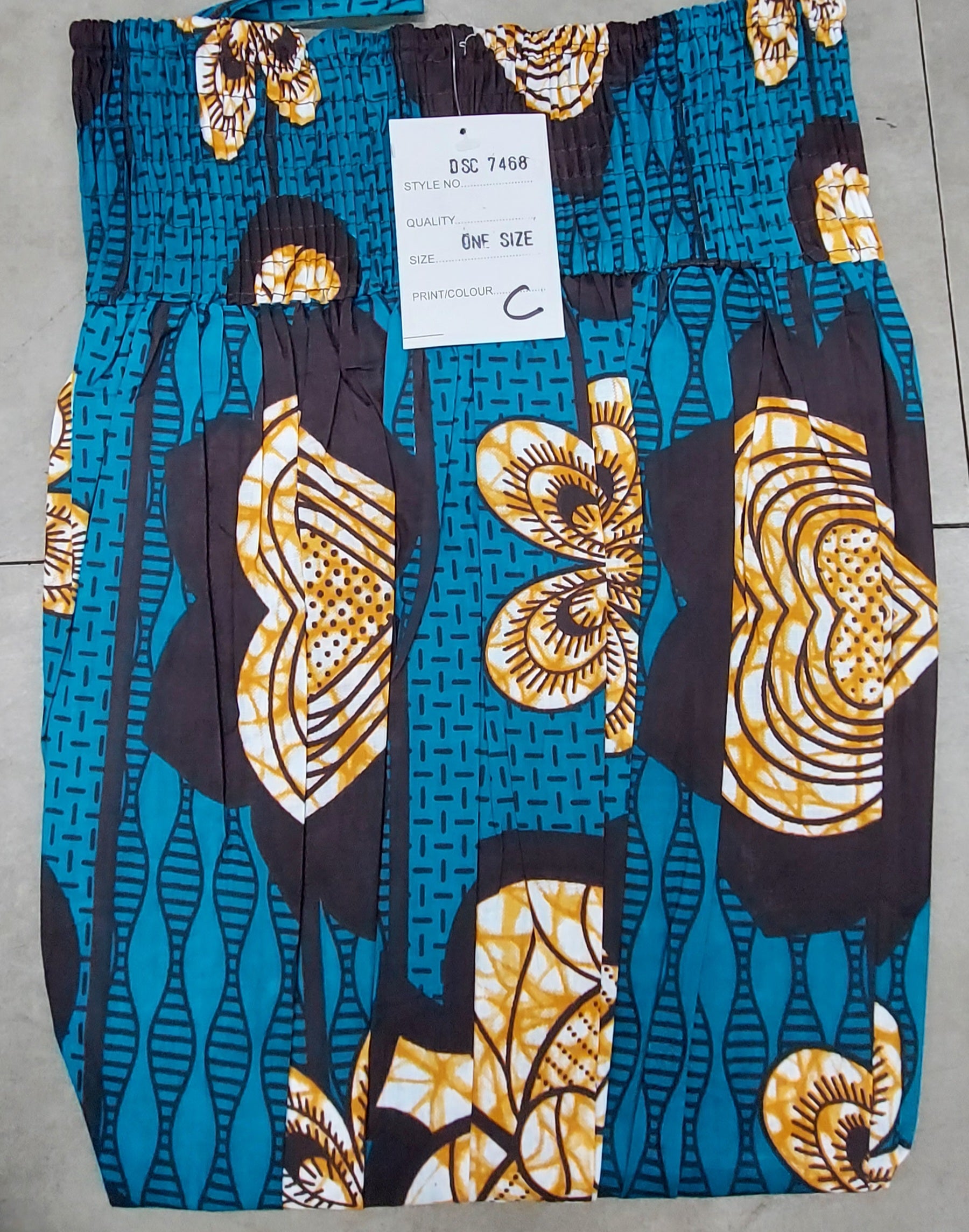 Cotton Printed Skirt - 7468