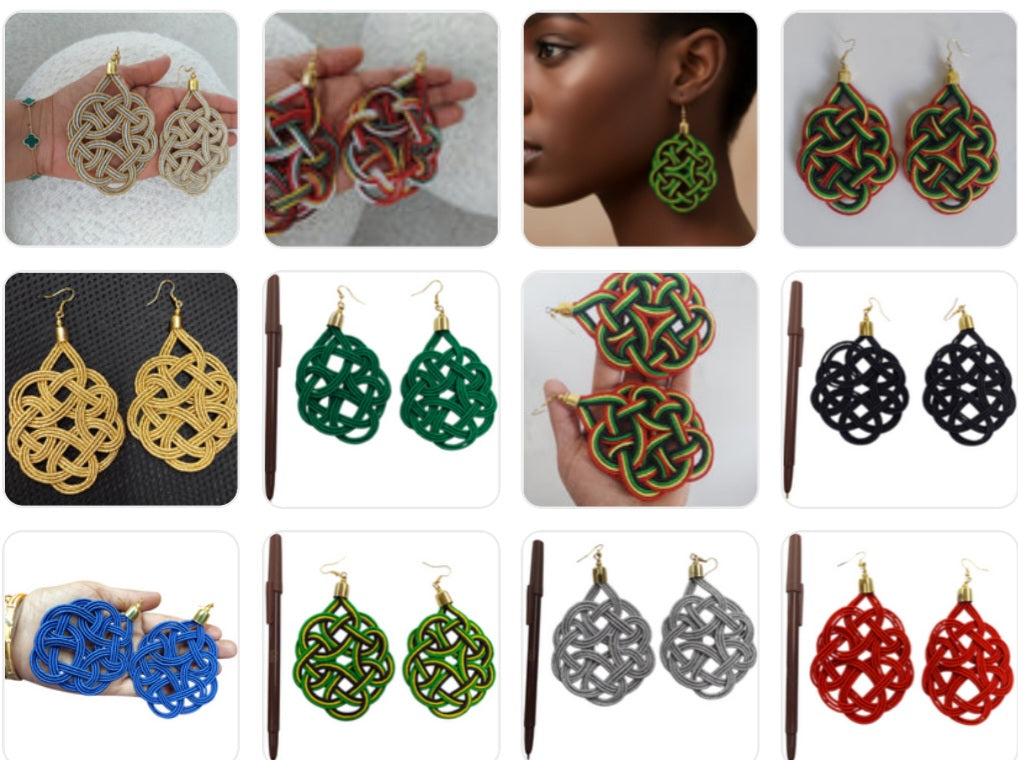 Rope Drop Earrings