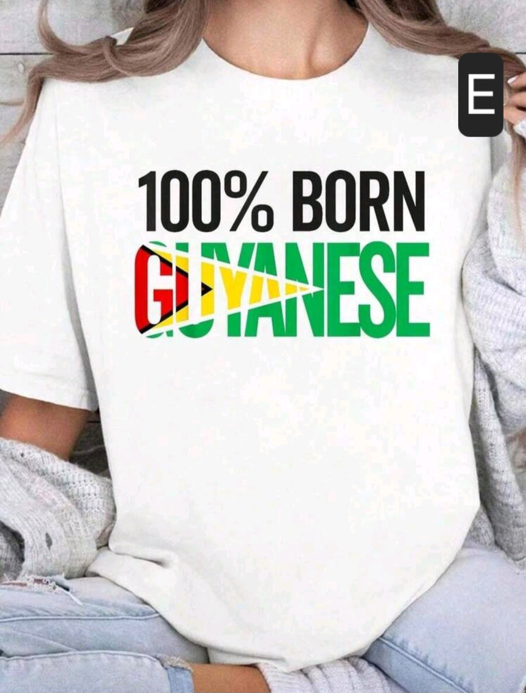 Tees / Unisex T-Shirt White / Guyana Theme