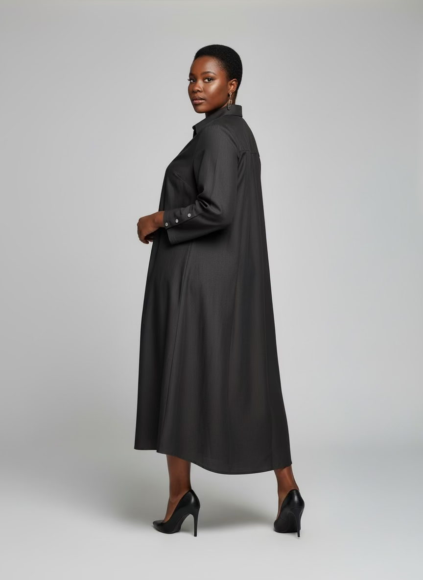 Button Down High low Dress Top AA18666