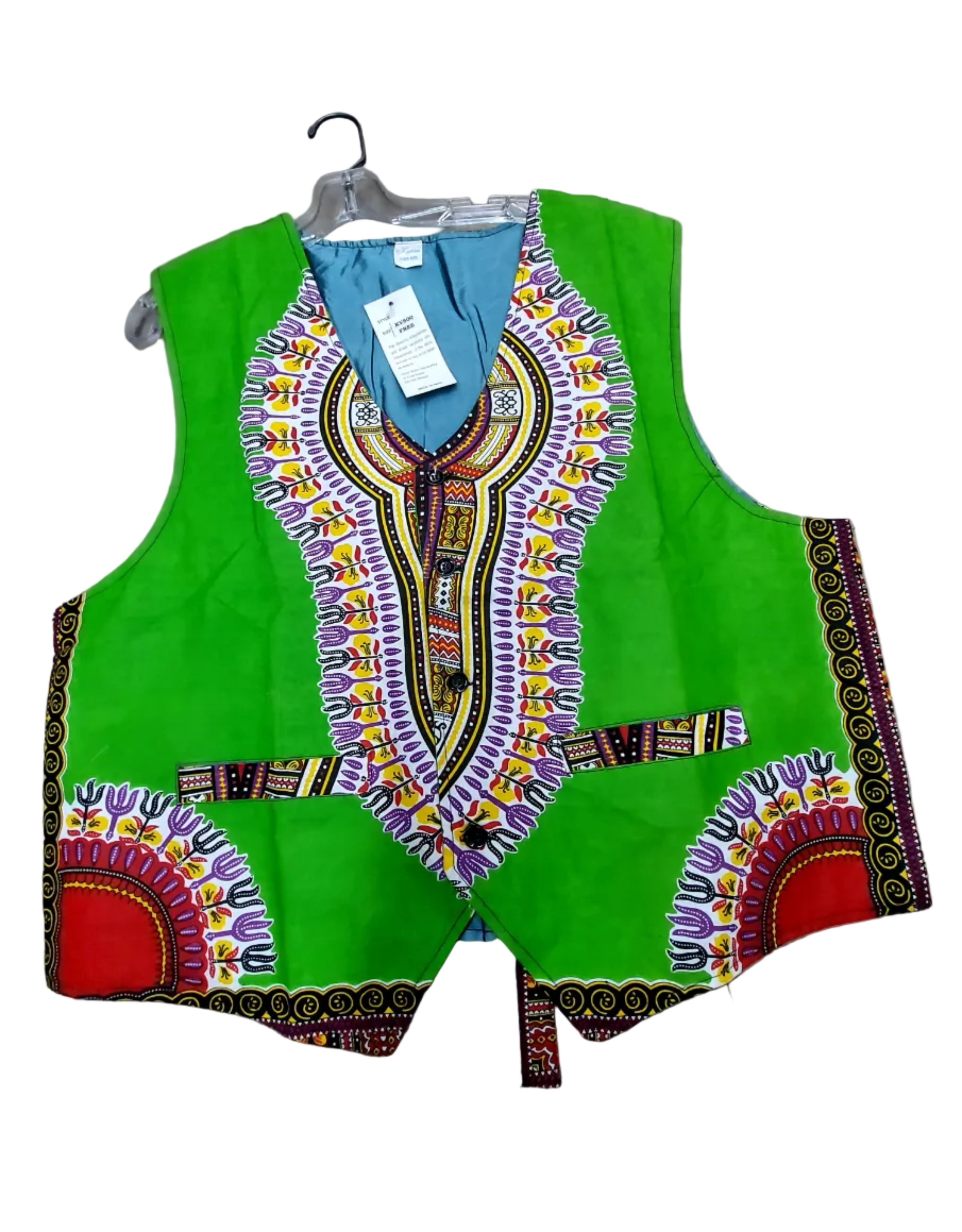 Dashiki Vest / Unisex KV800
