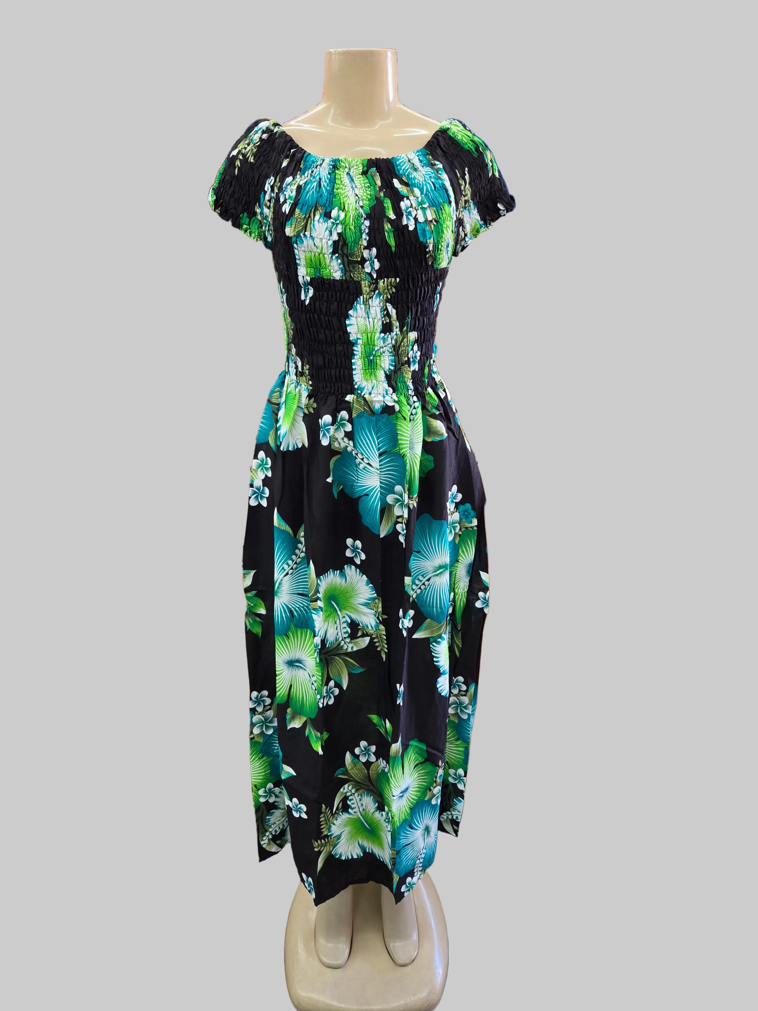 Hawaiian Floral Dress (6-Pack) - 743R
