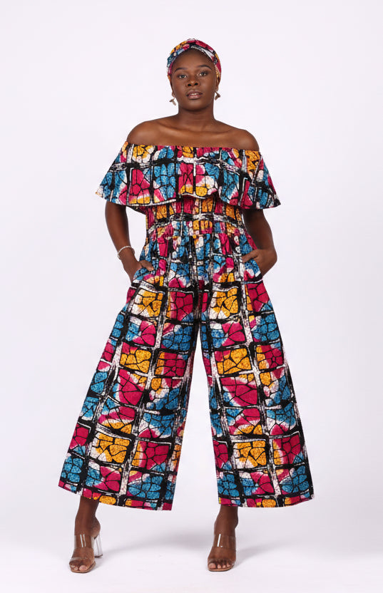 Romper / Junpsuit With Ruffle - KVZ09 J