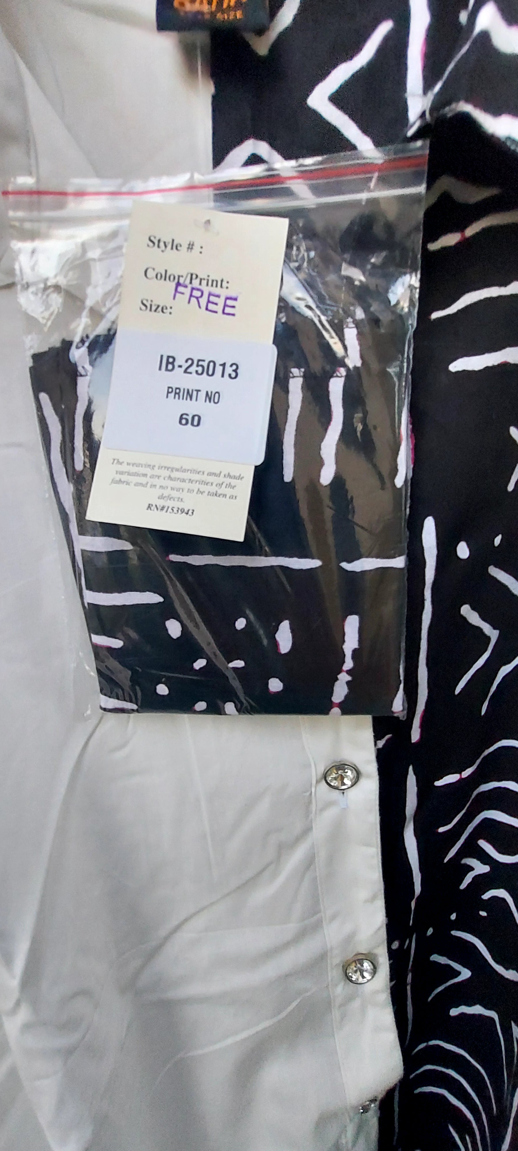 Swing Dress/ Cotton Two Tone 25013