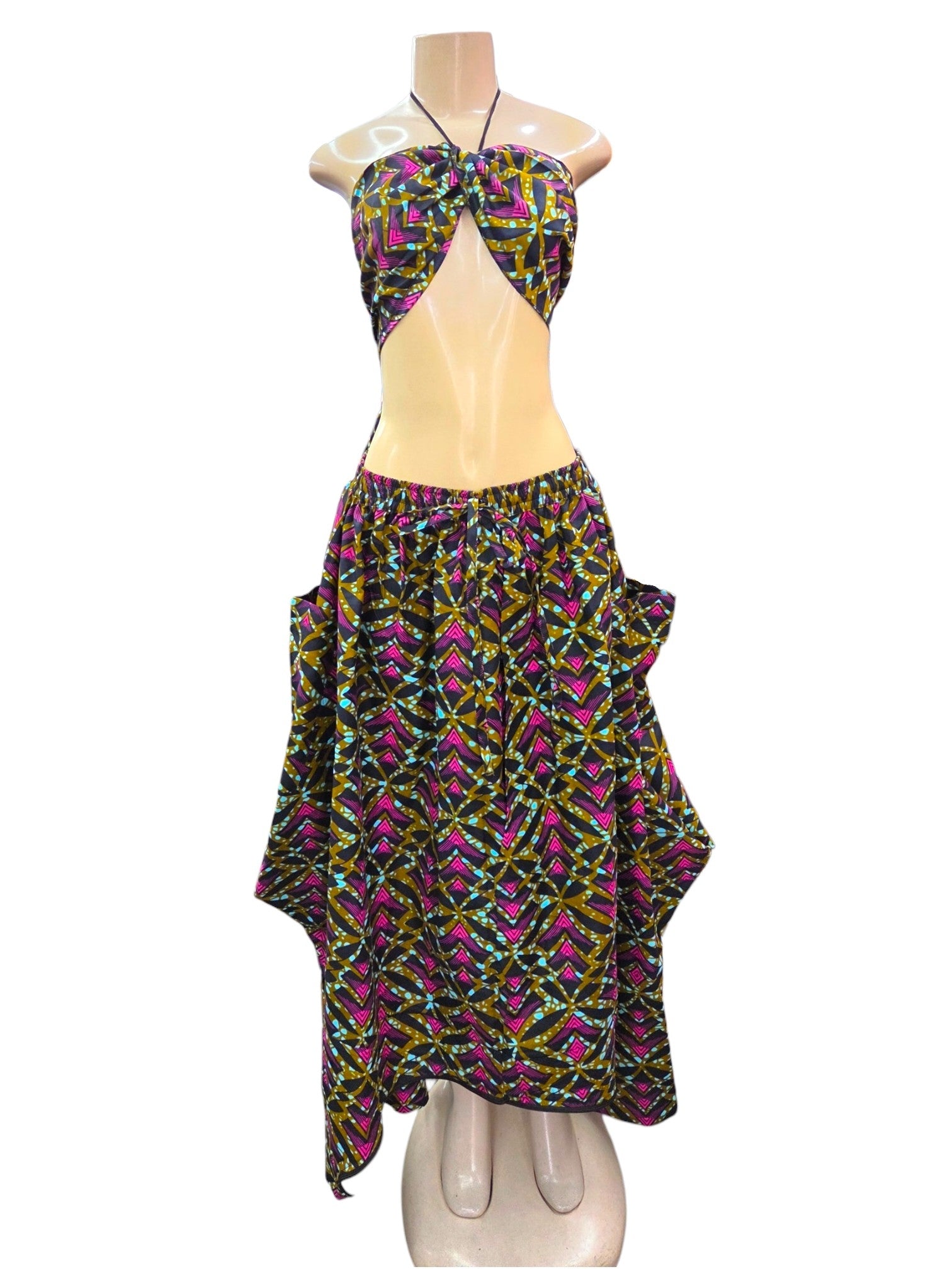 Harem Pant With Zipper Bottom S5