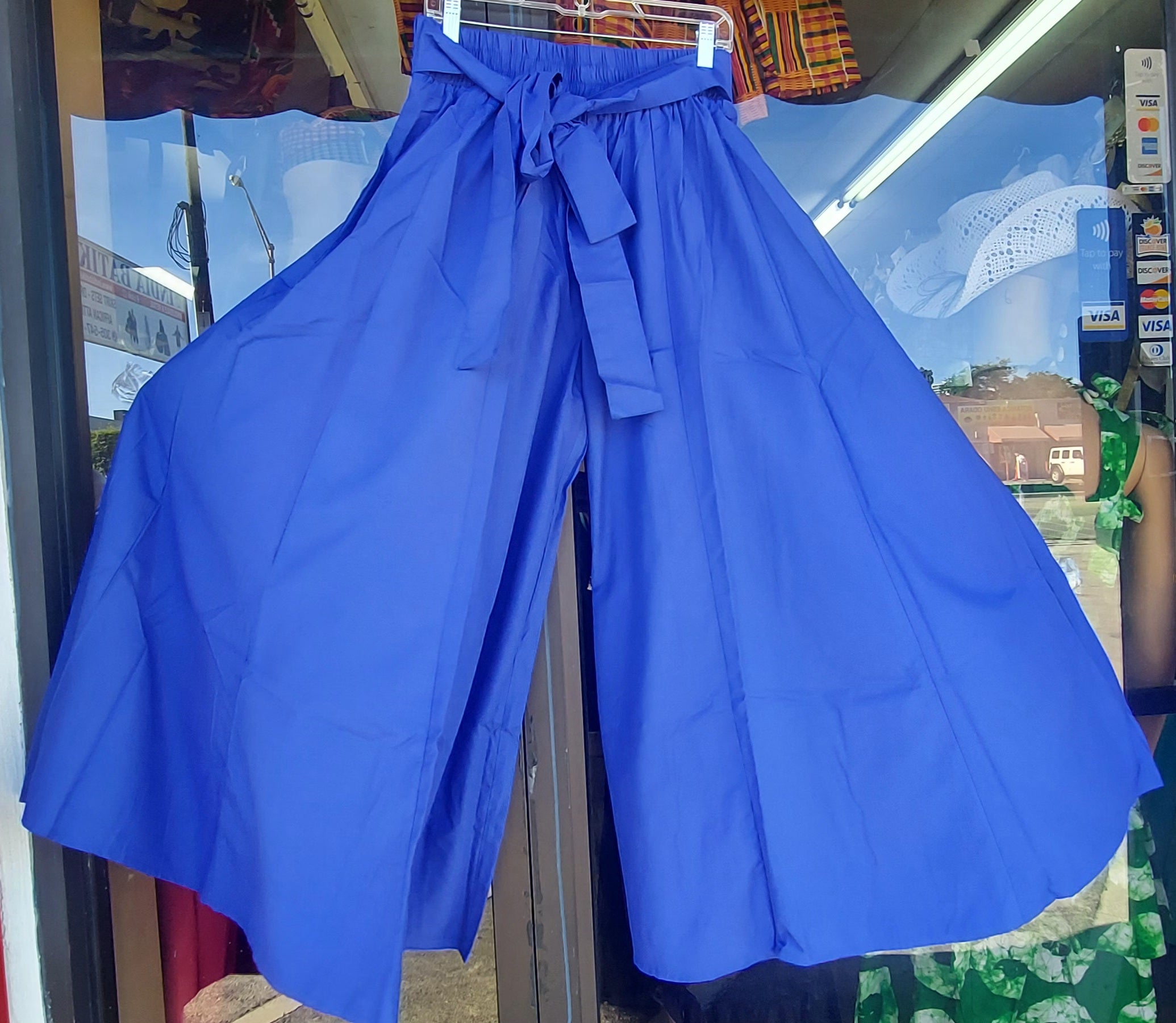 Blue Flowey Palazzo Pant 301