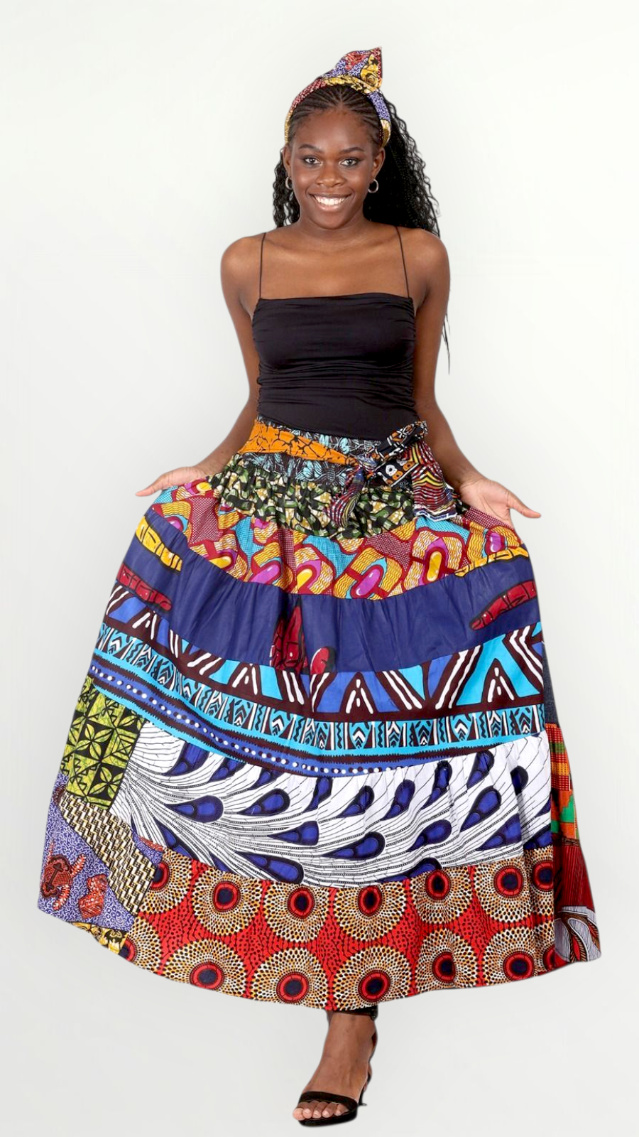 Patch Skirt/ Maxi - KVZ77