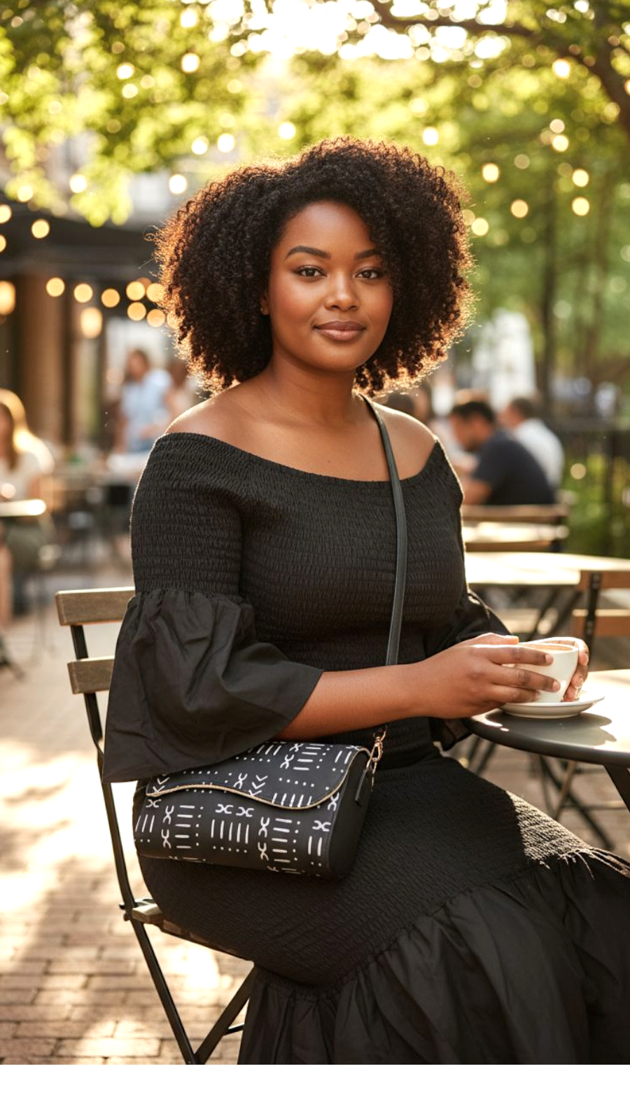 Mermaid Dress - Black DRS038