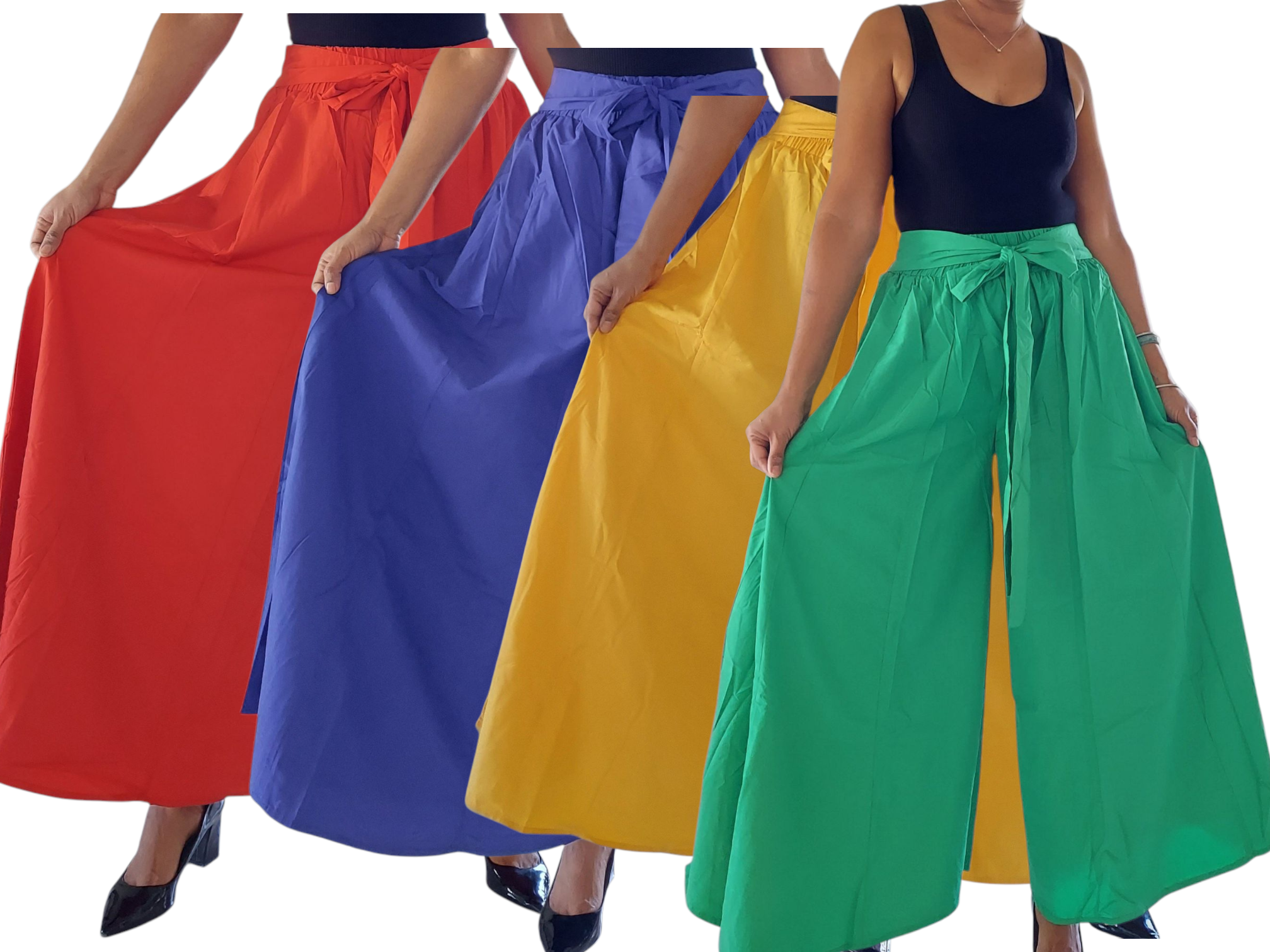 301-Women Solid Palazzo Pant