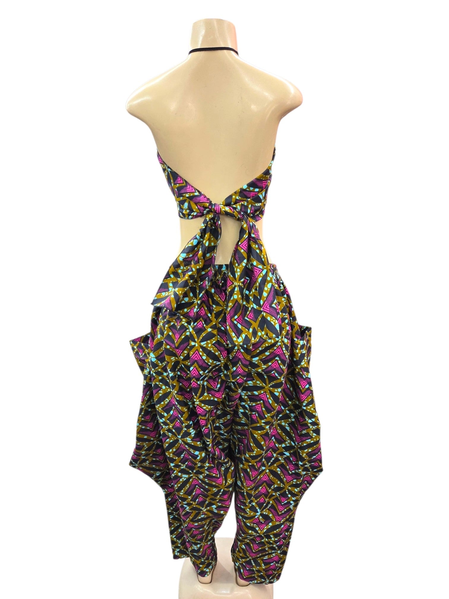 Harem Pant With Zipper Bottom S5