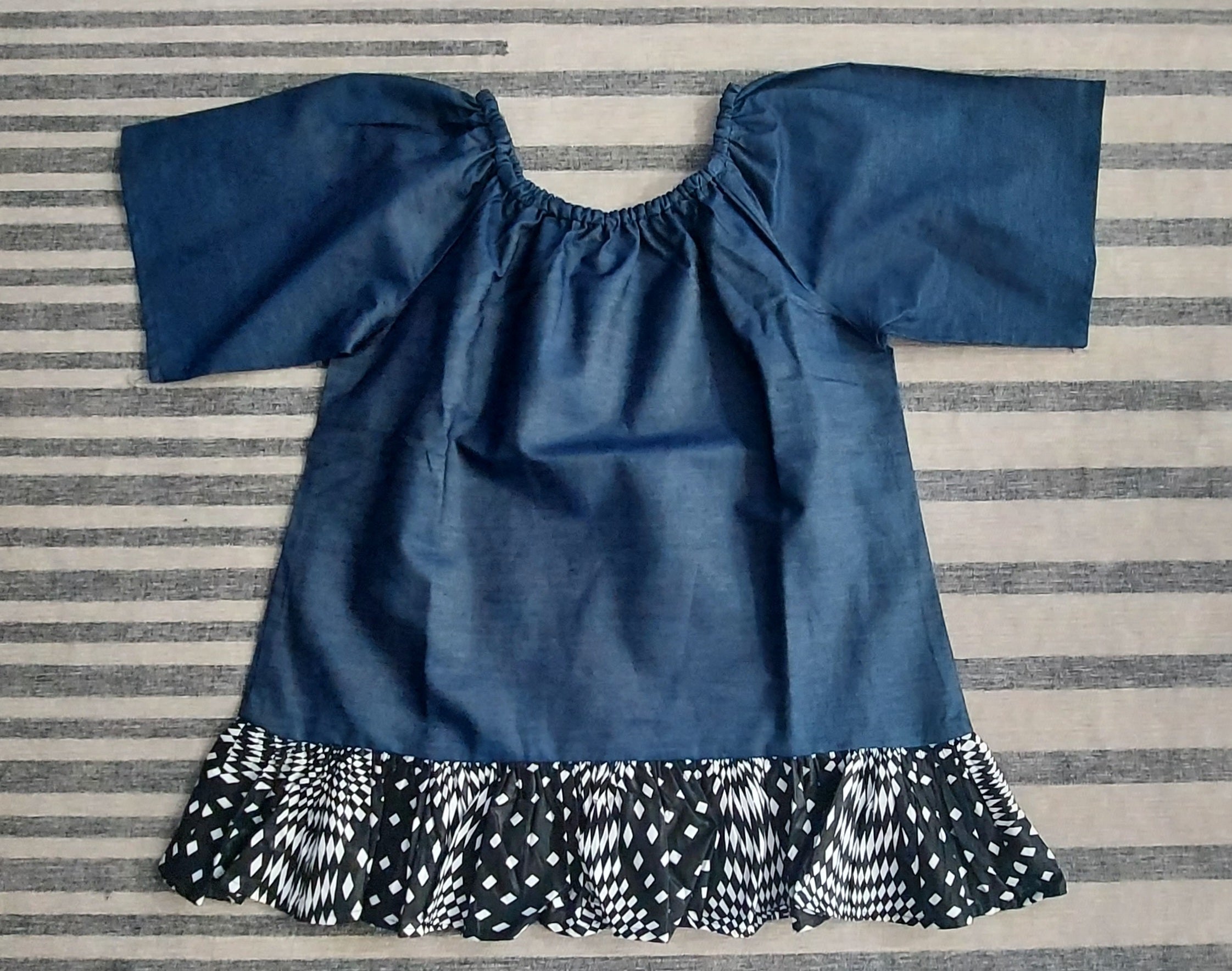 Women Denim Blouse 7048 C