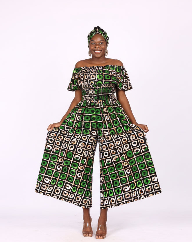 Romper / Junpsuit With Ruffle - KVZ09 G