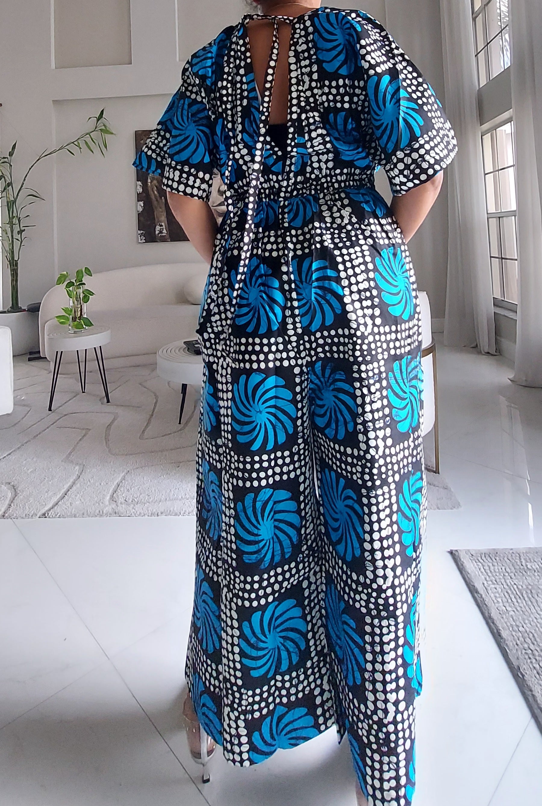 Ankara Wide-Leg Jumpsuit KVZ40 B