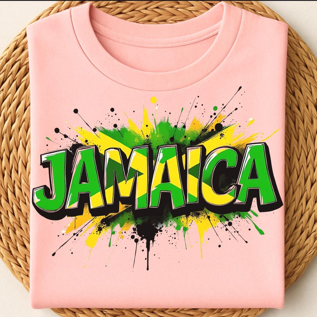 Tees / Unisex T-Shirt White / Jamaica  Theme