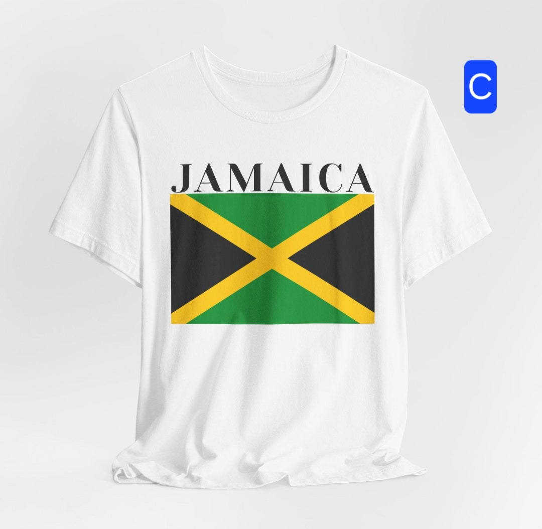 Tees / Unisex T-Shirt White / Jamaica  Theme