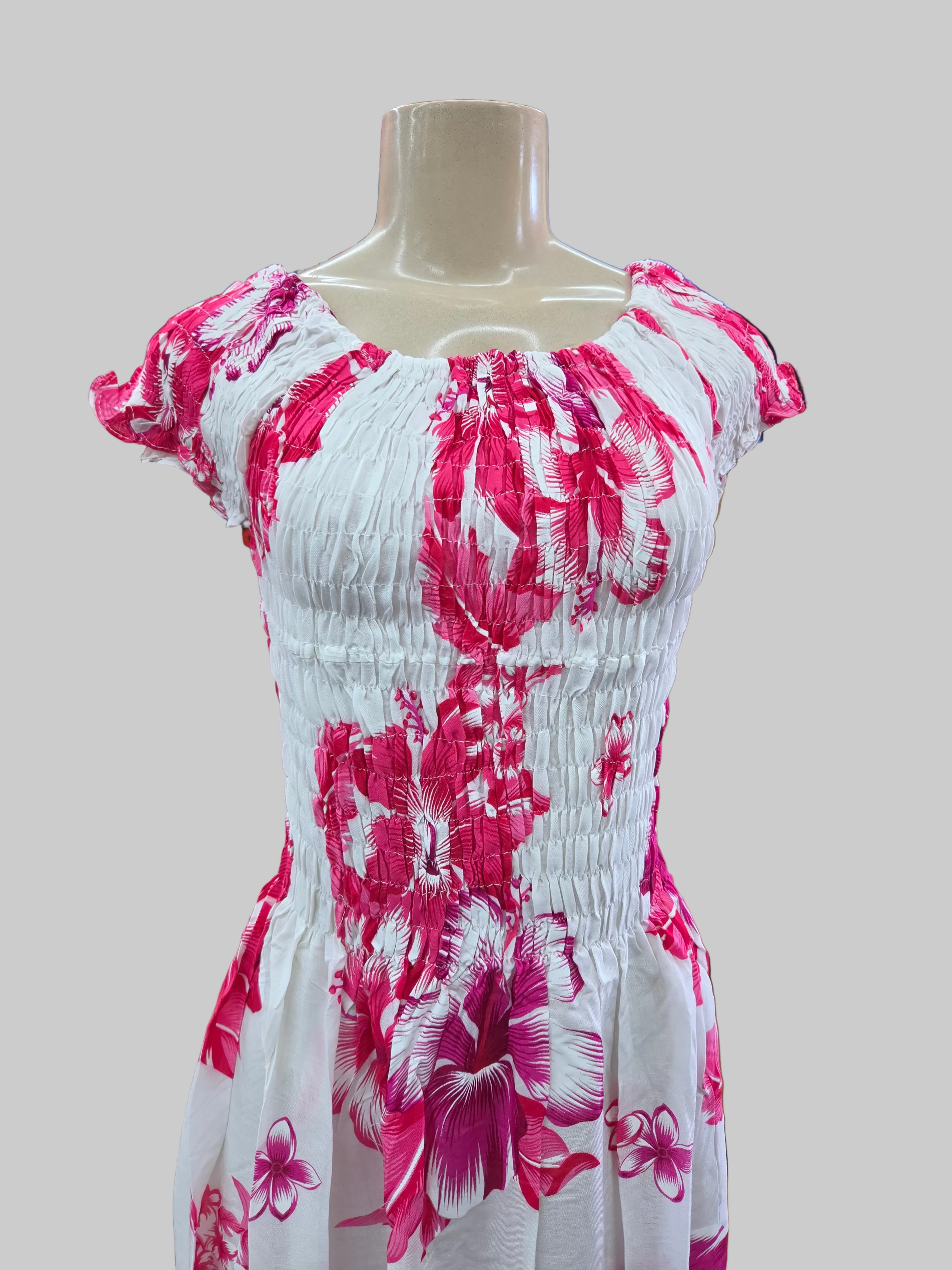 Hawaiian Floral Dress (6-Pack) - 743R