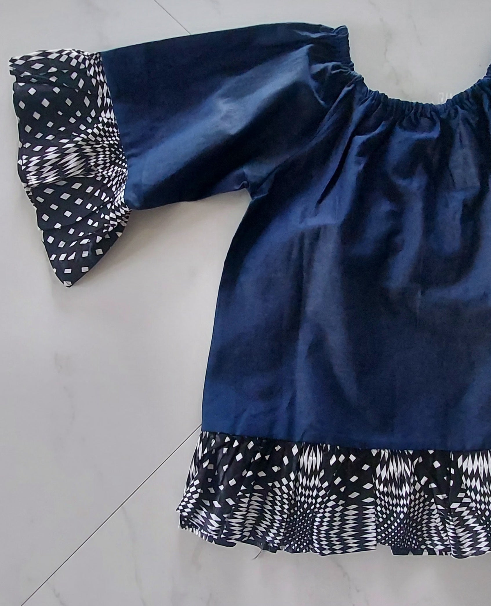Women Denim Blouse  7045 A