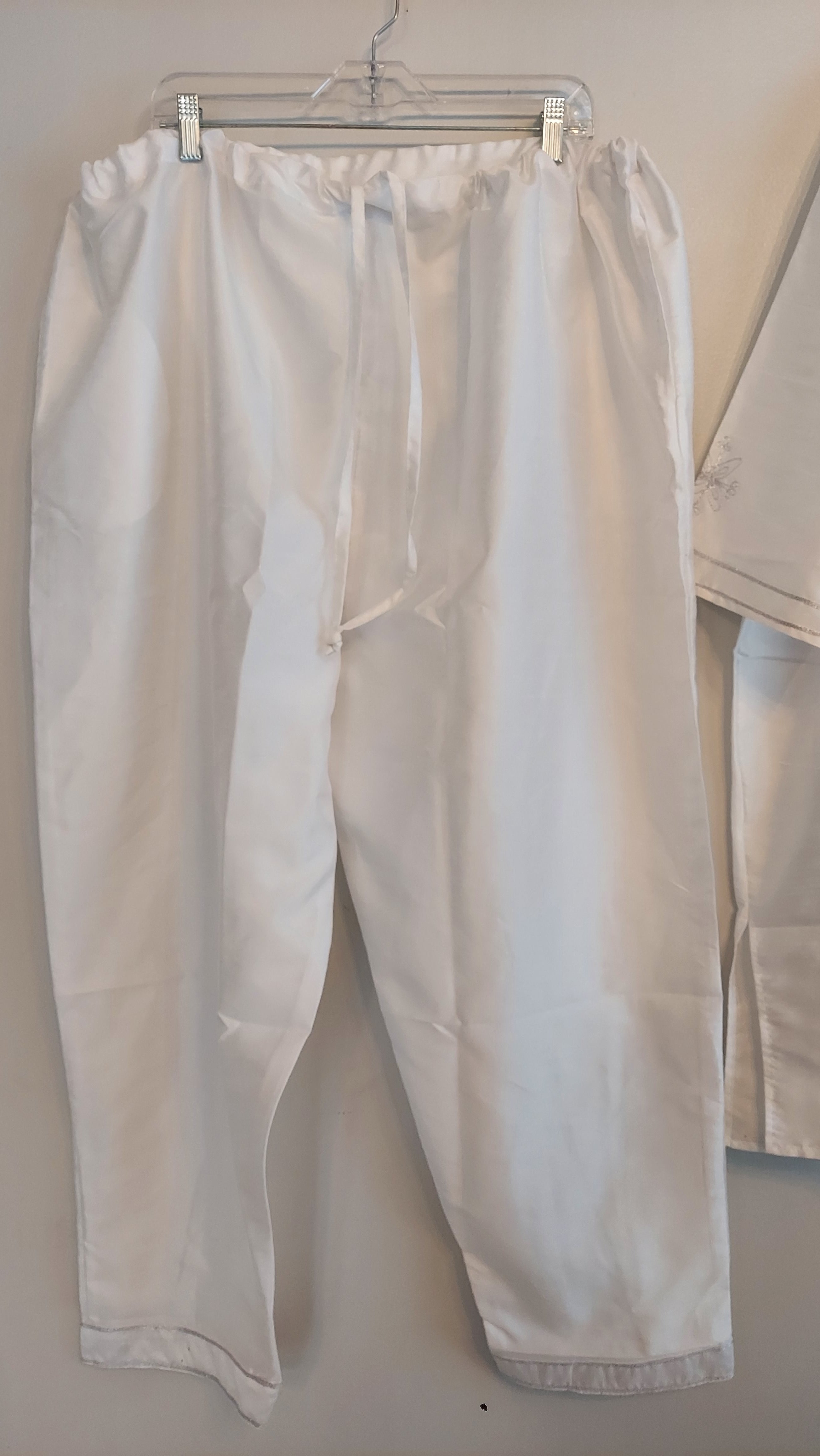 Men's African Attire/ 3Pcs Silk Embroidery Set