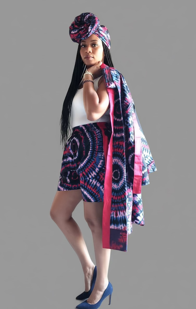 Kimono Shorts Set / Shorts & Kimono 012 G