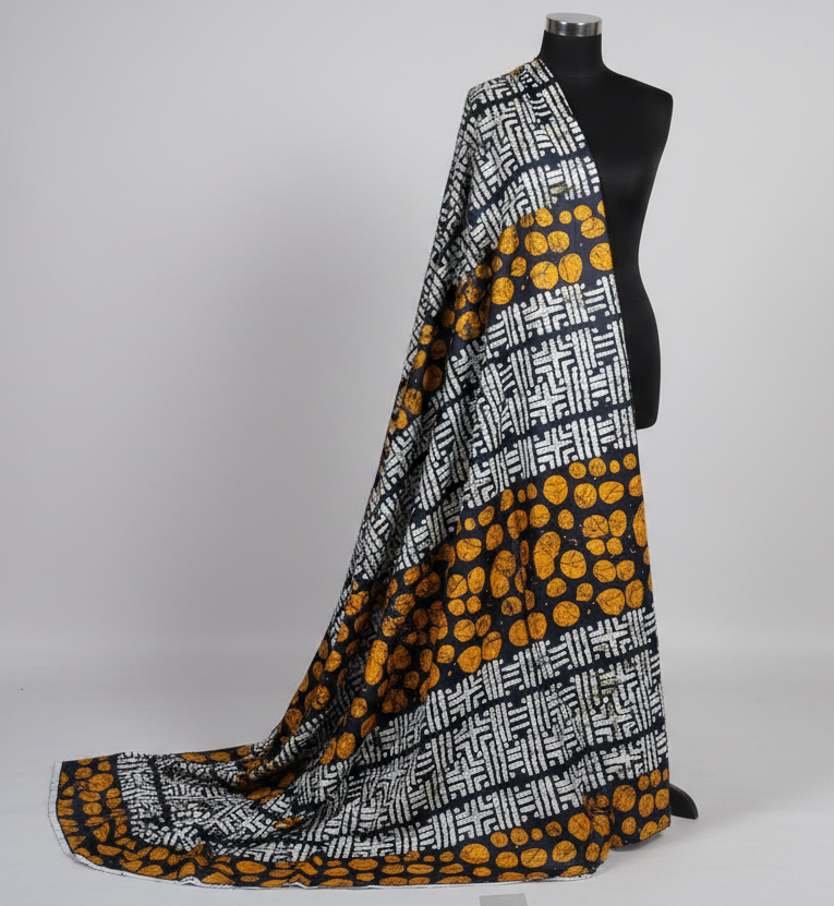 Raw Fabric/ 6 Yards / African Print - 6