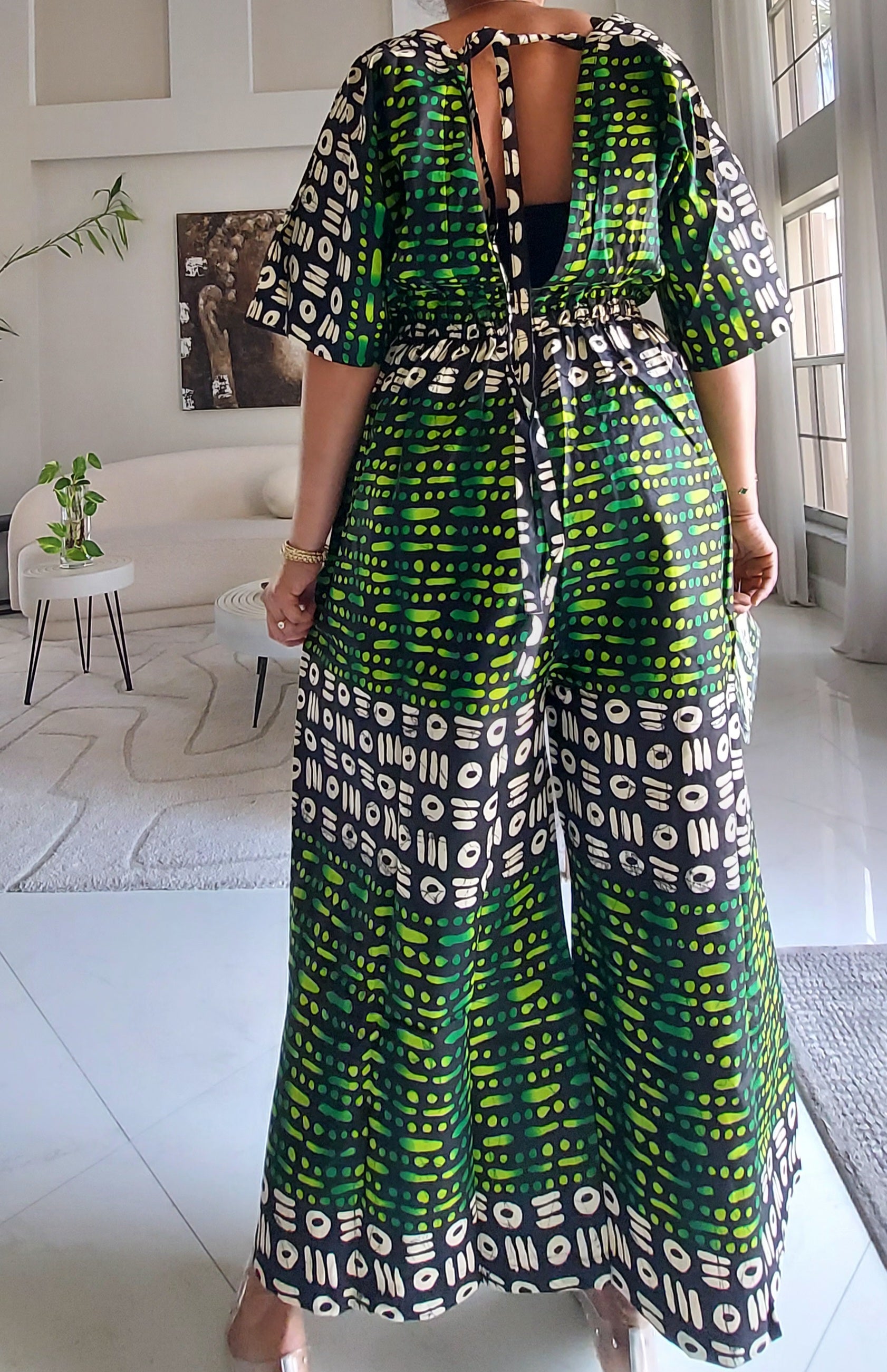 Ankara Wide-Leg Jumpsuit KVZ40 A