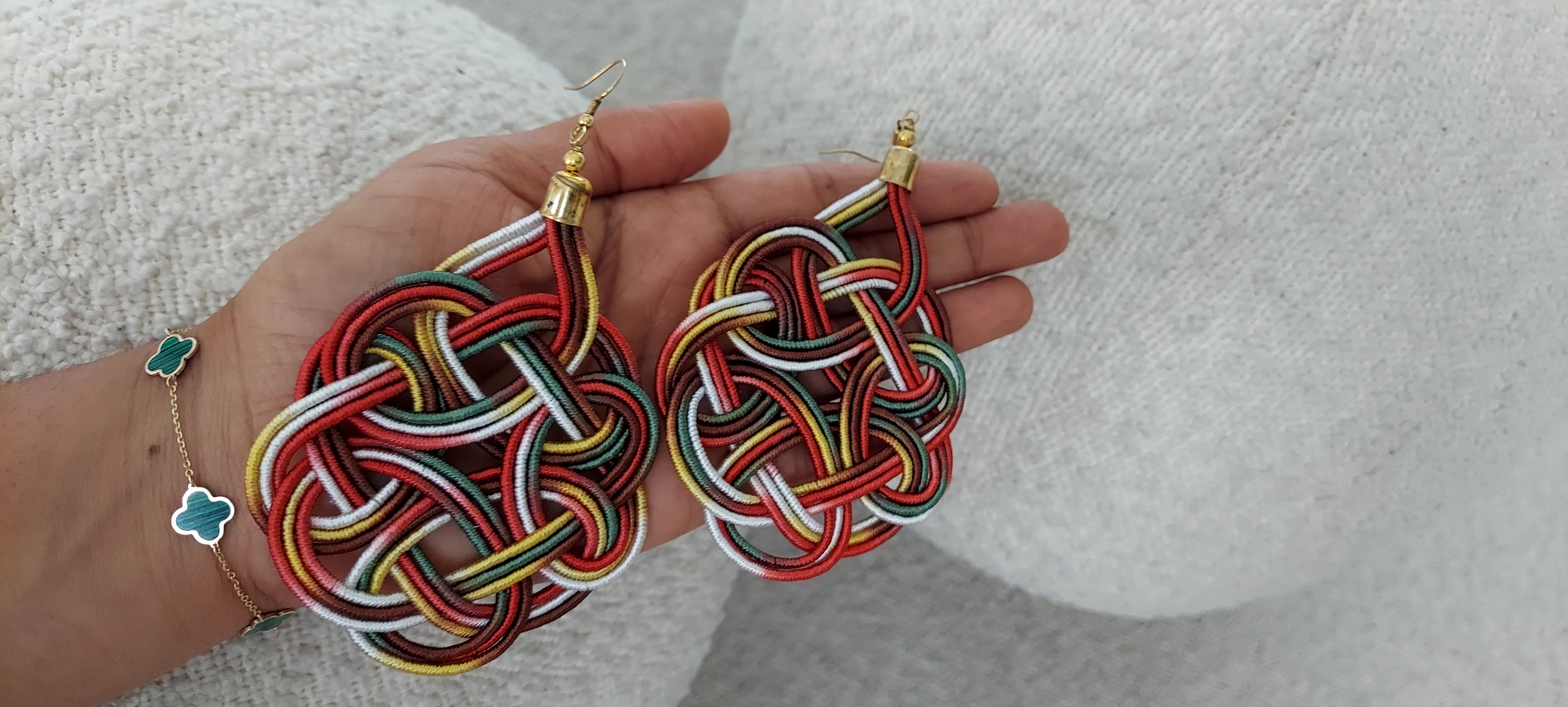 Rope Drop Earrings