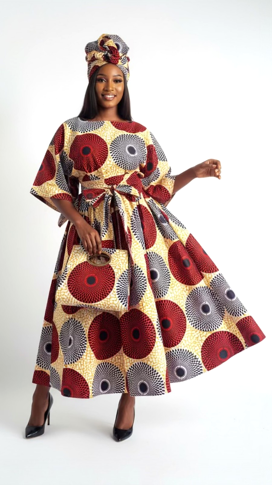 Combo Long Skirt & Pocketbook Set 2027-829