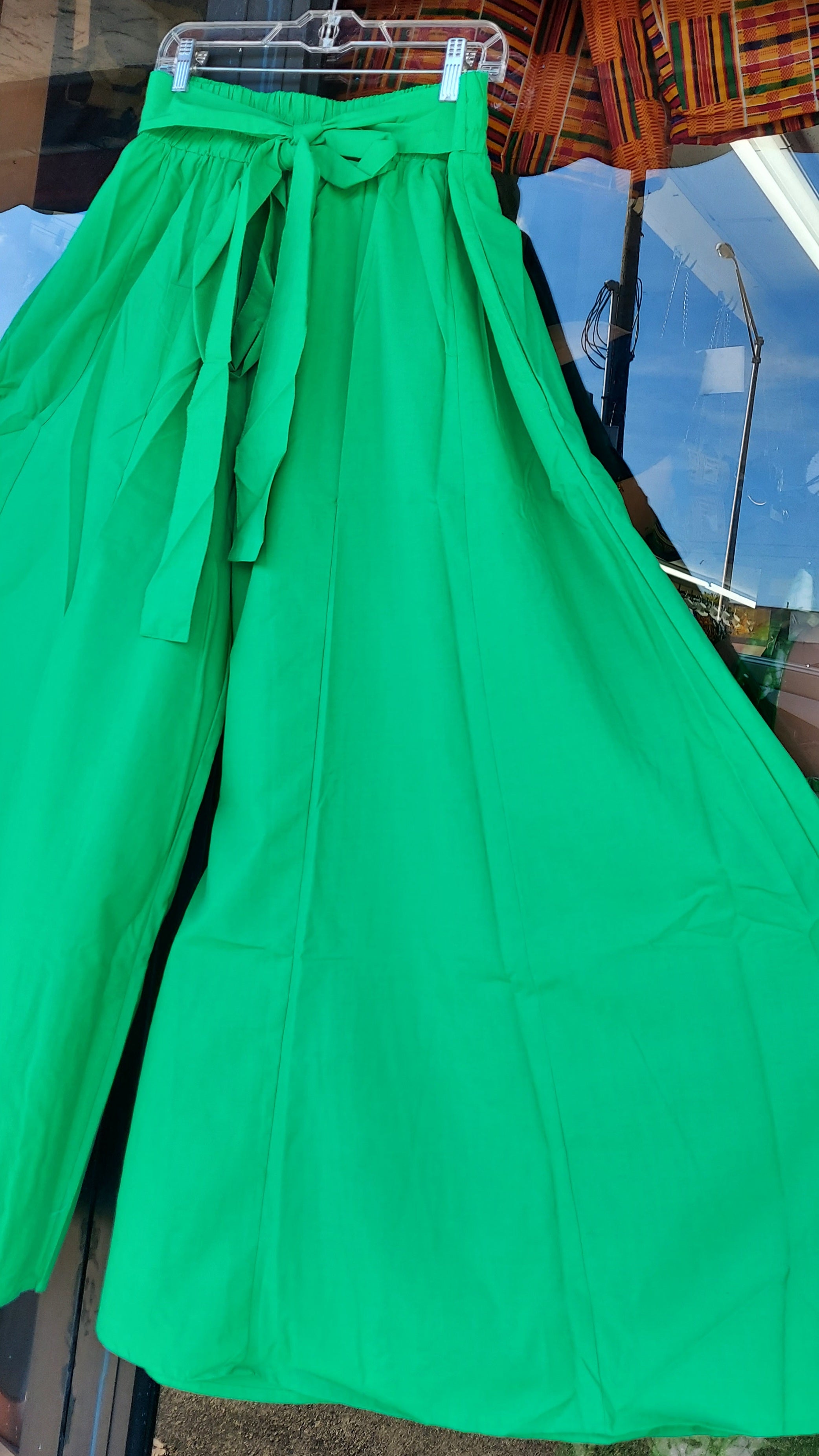 Green Flowey Palazzo Pant 301