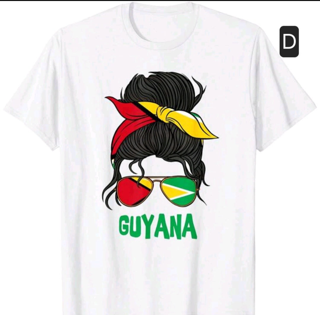 Tees / Unisex T-Shirt White / Guyana Theme