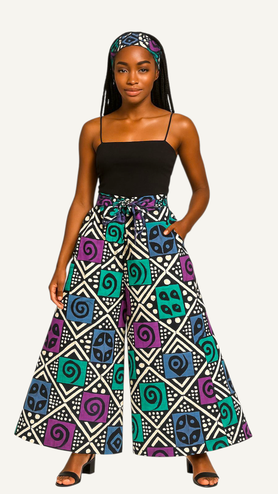 Women Palazzo Pant / Wide Leg Pant -PS13W