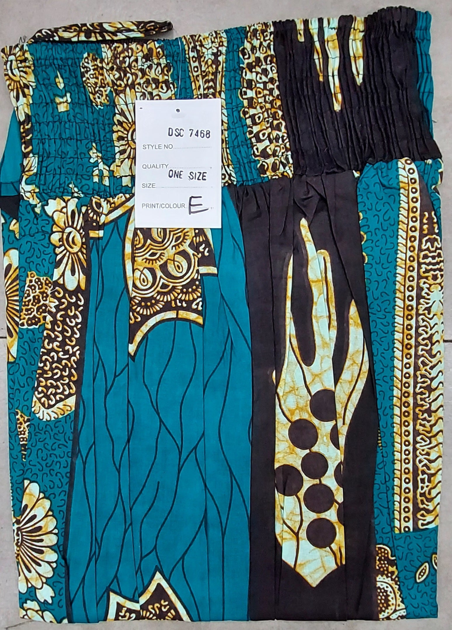 Cotton Printed Skirt - 7468