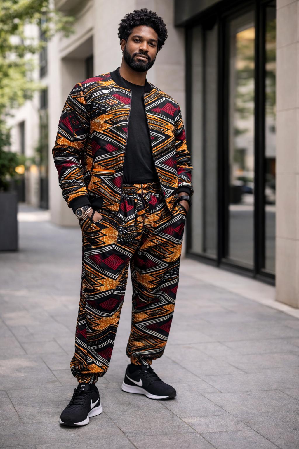 Tracksuit Set / Bomber Jacket & Slacks / Unisex FJ014-A