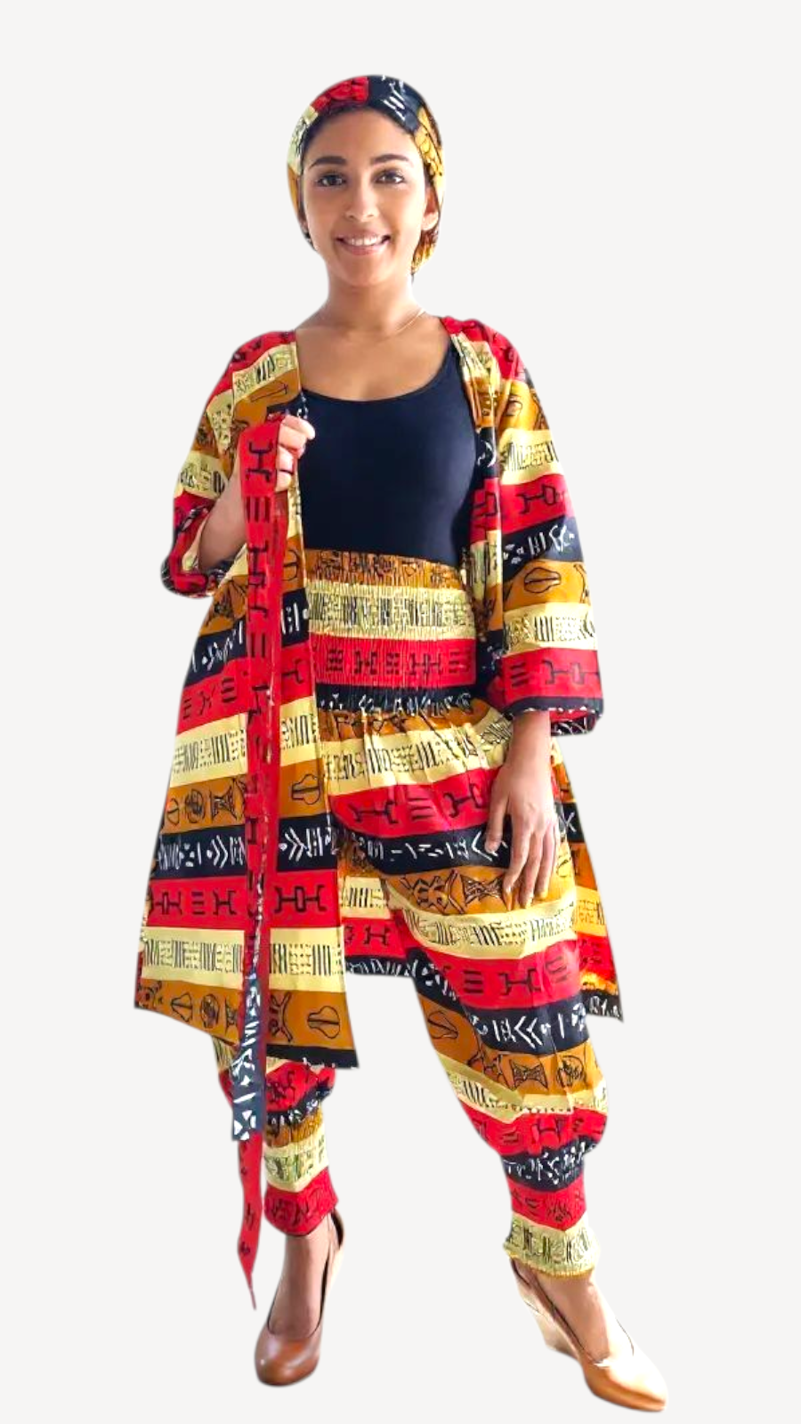 Kimono Set / Harem Pant & Kimono