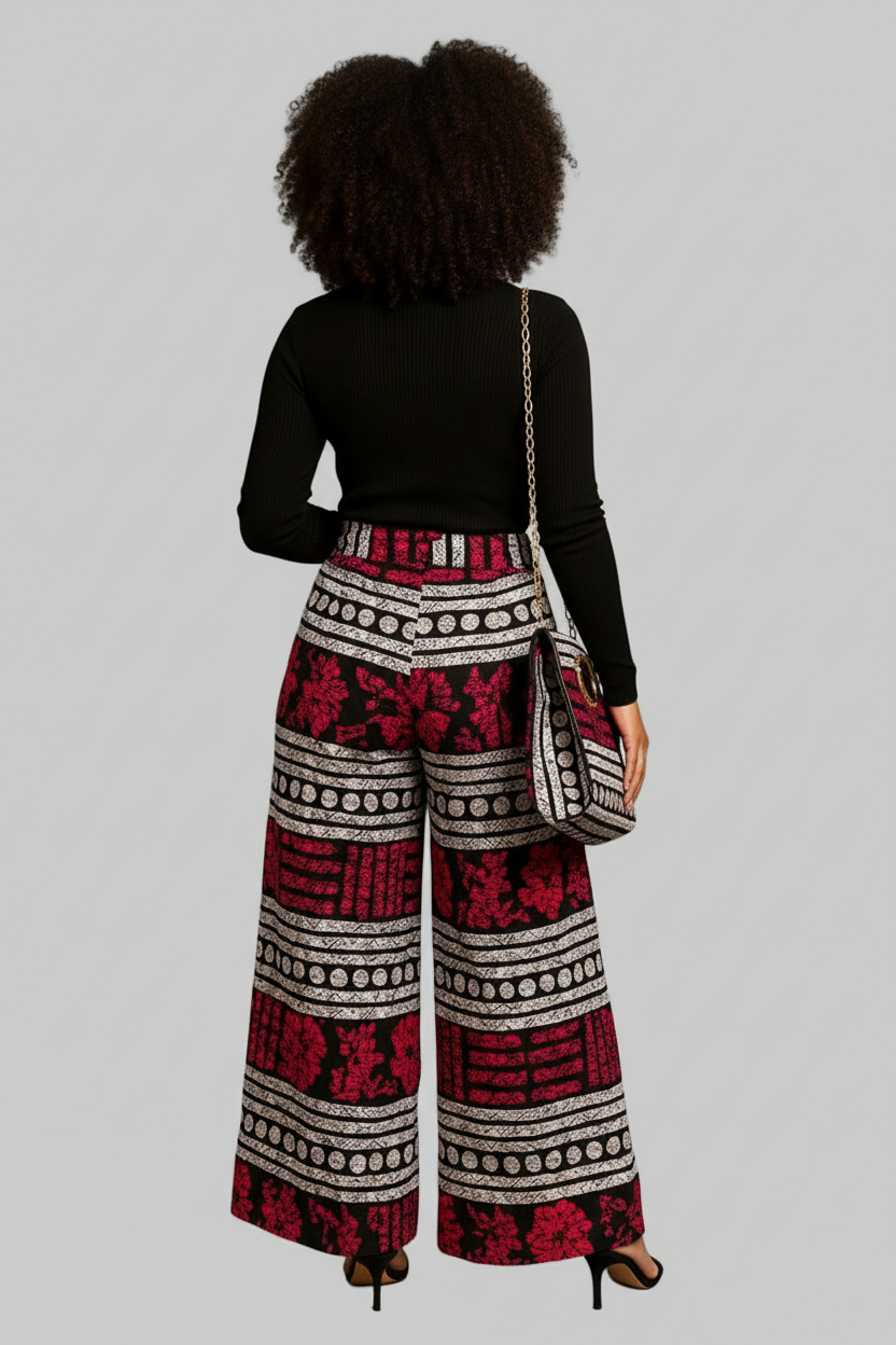 Combo palazzo Pant & Pocketbook Set  PS14