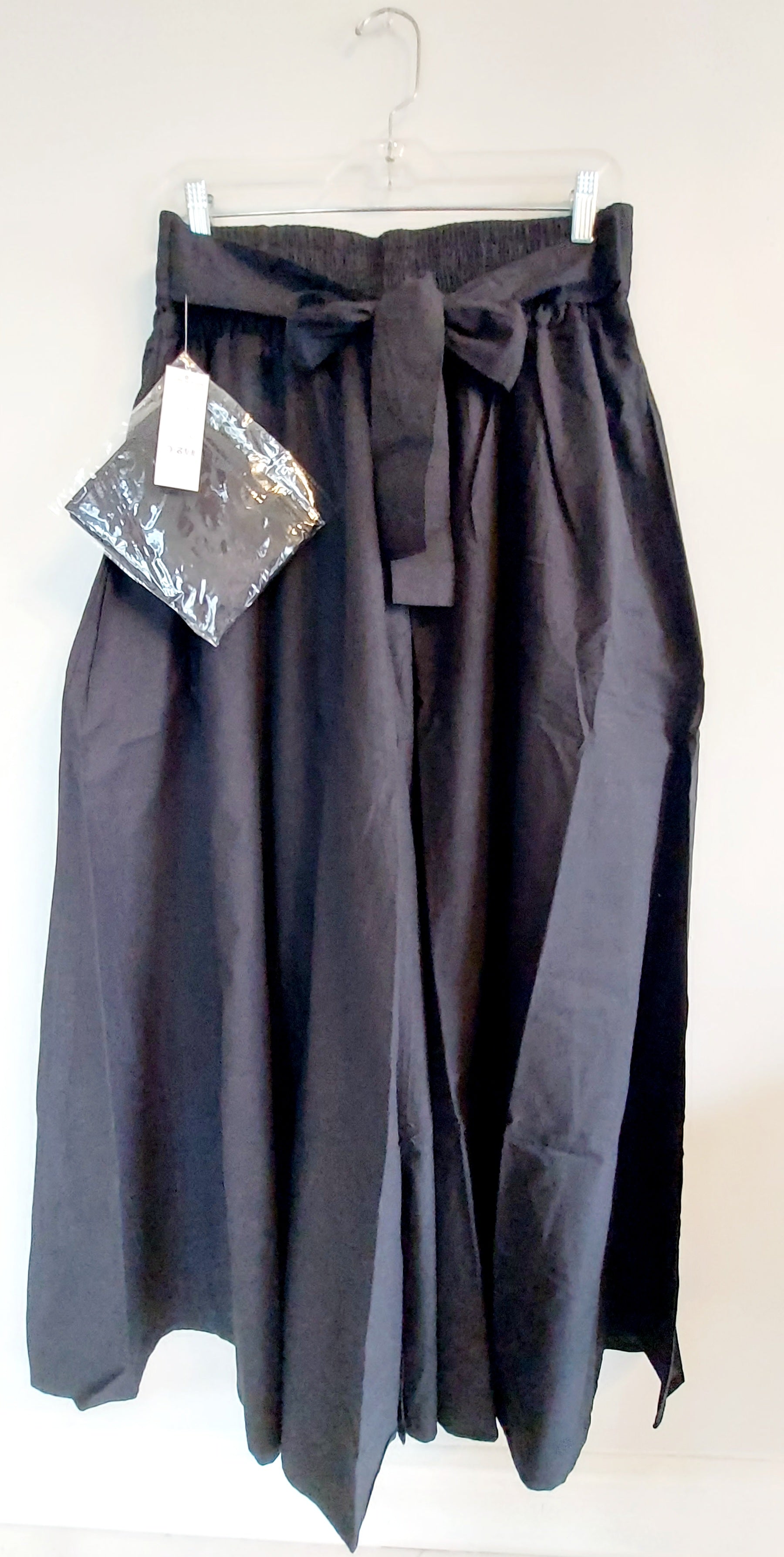 Cotton Maxi Skirt - 7001 Black