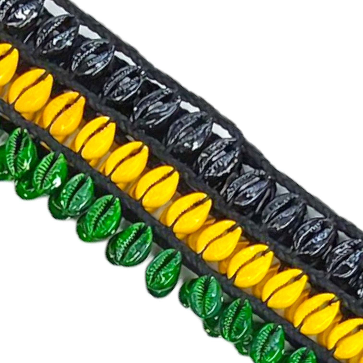 3 Layered Cowrie Shells Waist Belt