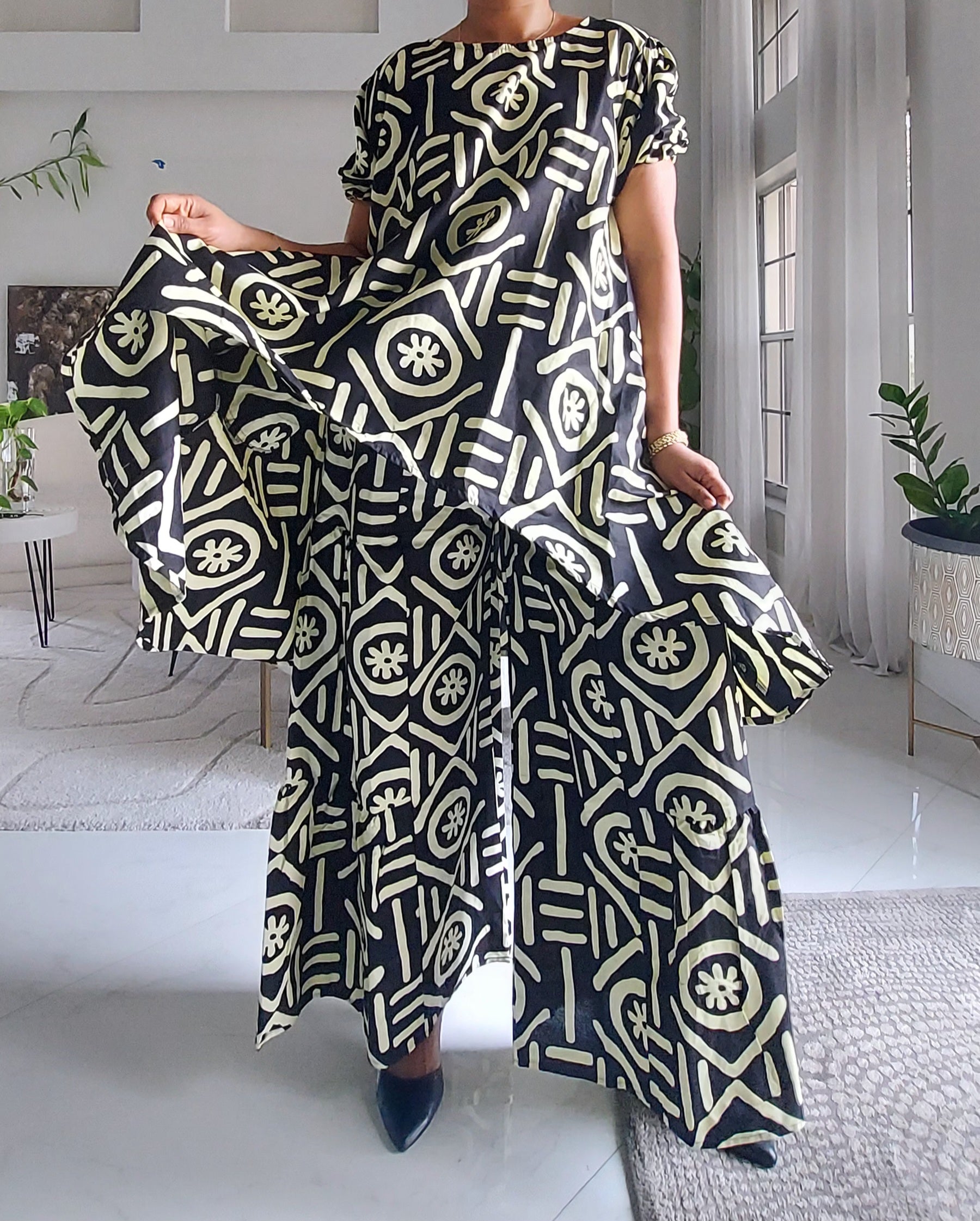 Woman Pant & Blouse Set 7772 - 359