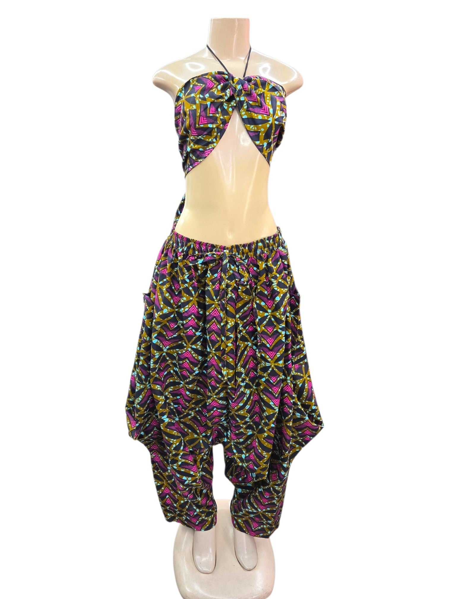 Harem Pant With Zipper Bottom S5