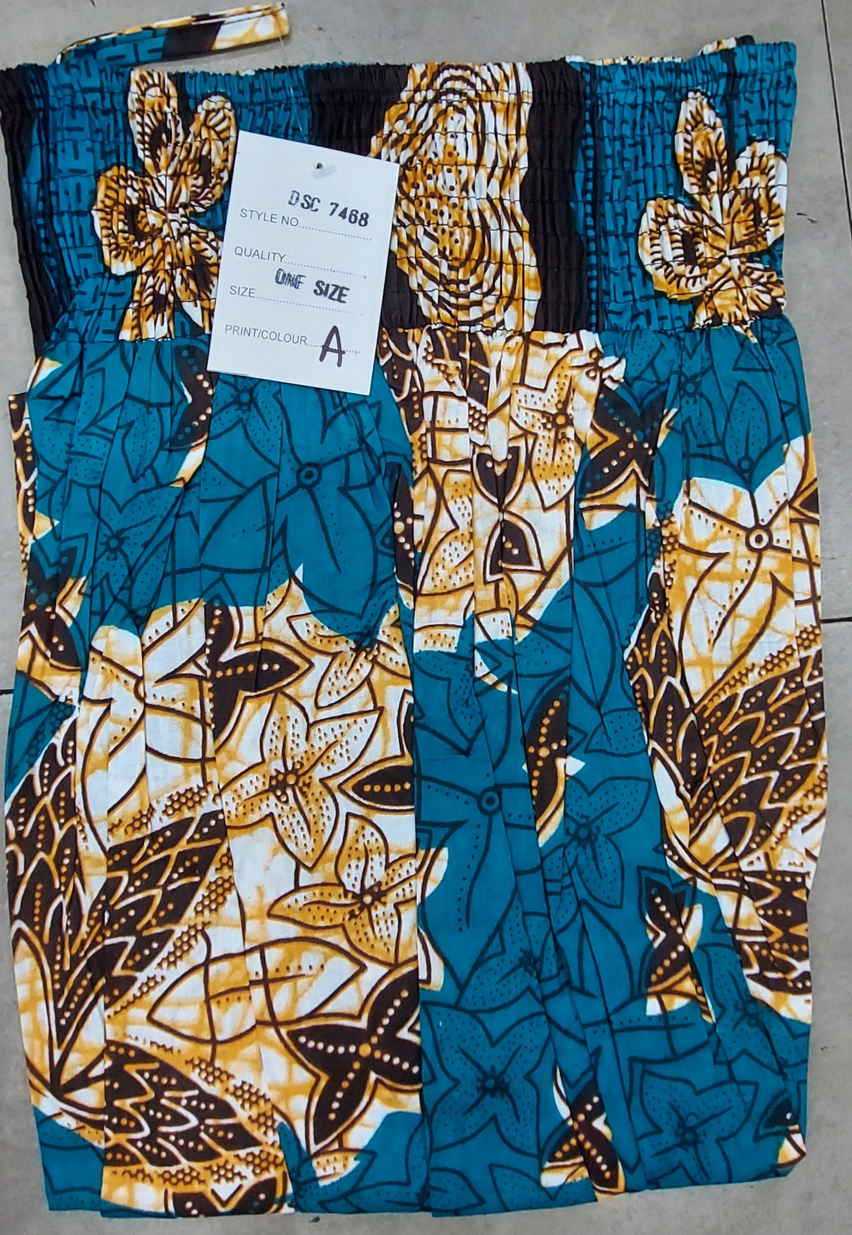 Cotton Printed Skirt - 7468