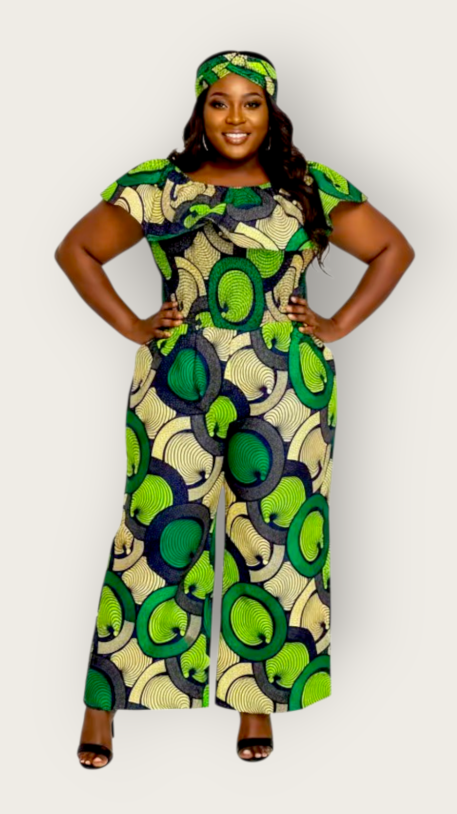 Romper / Junpsuit With Ruffle - KVZ09 B