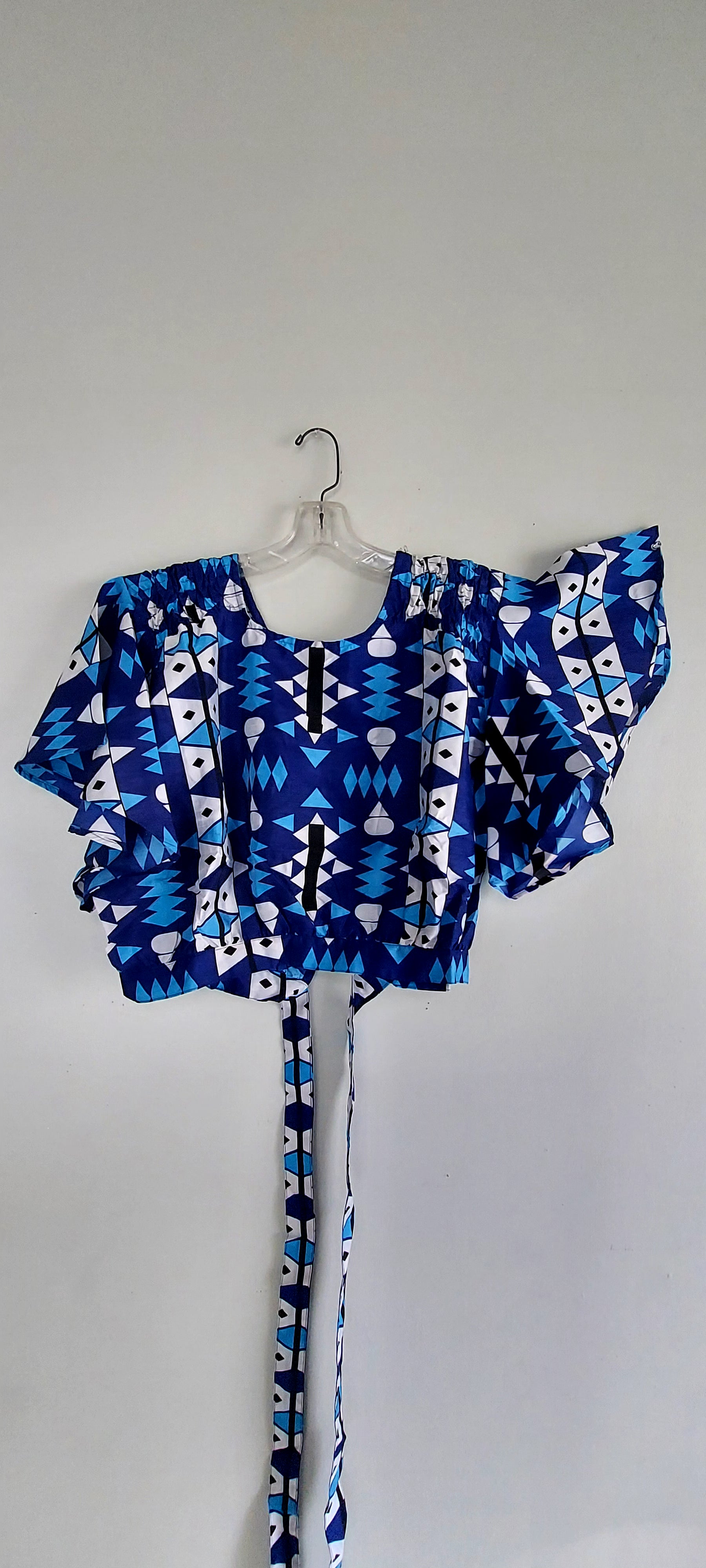 Crop Top / Faux Silk - 607C