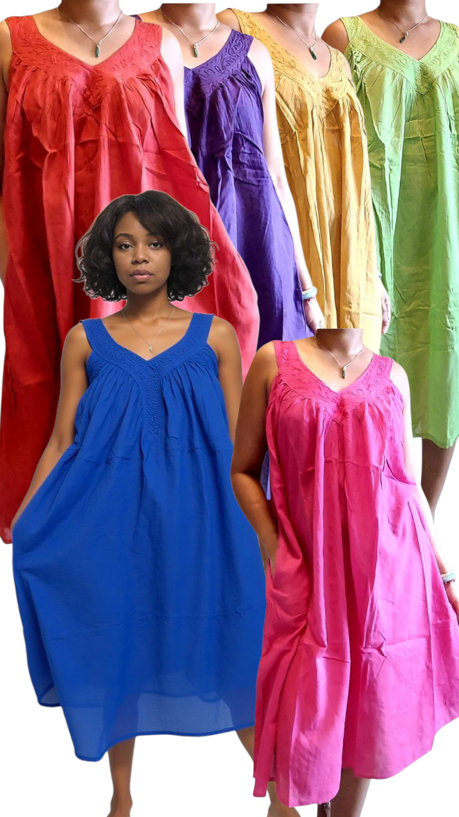 Cotton Sun Dress 566