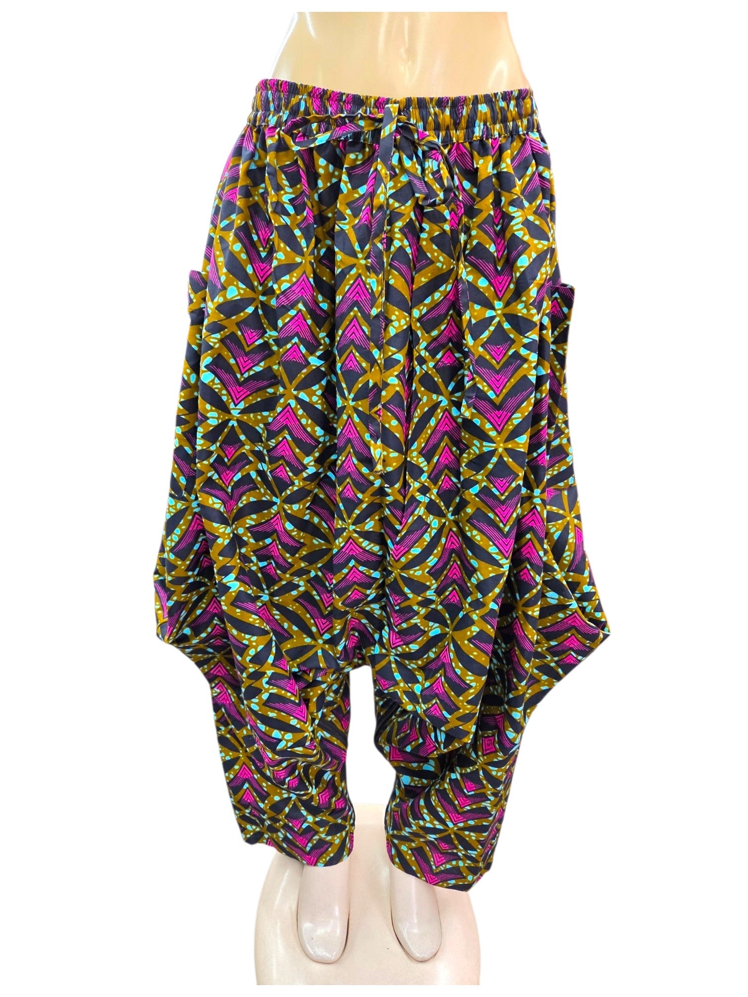 Harem Pant With Zipper Bottom S5
