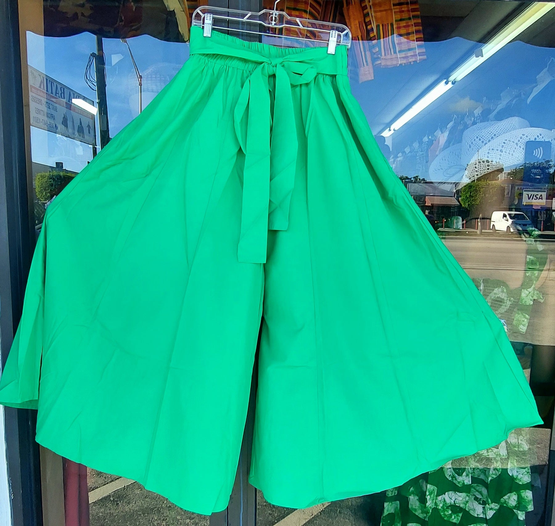 Green Flowey Palazzo Pant 301