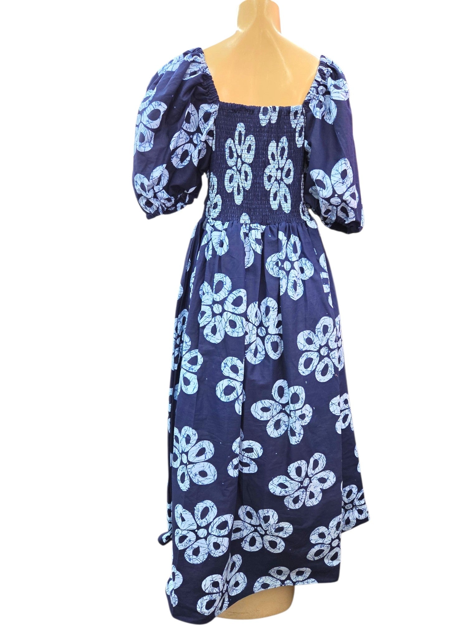 Maxi Slit Dress with Hat S6