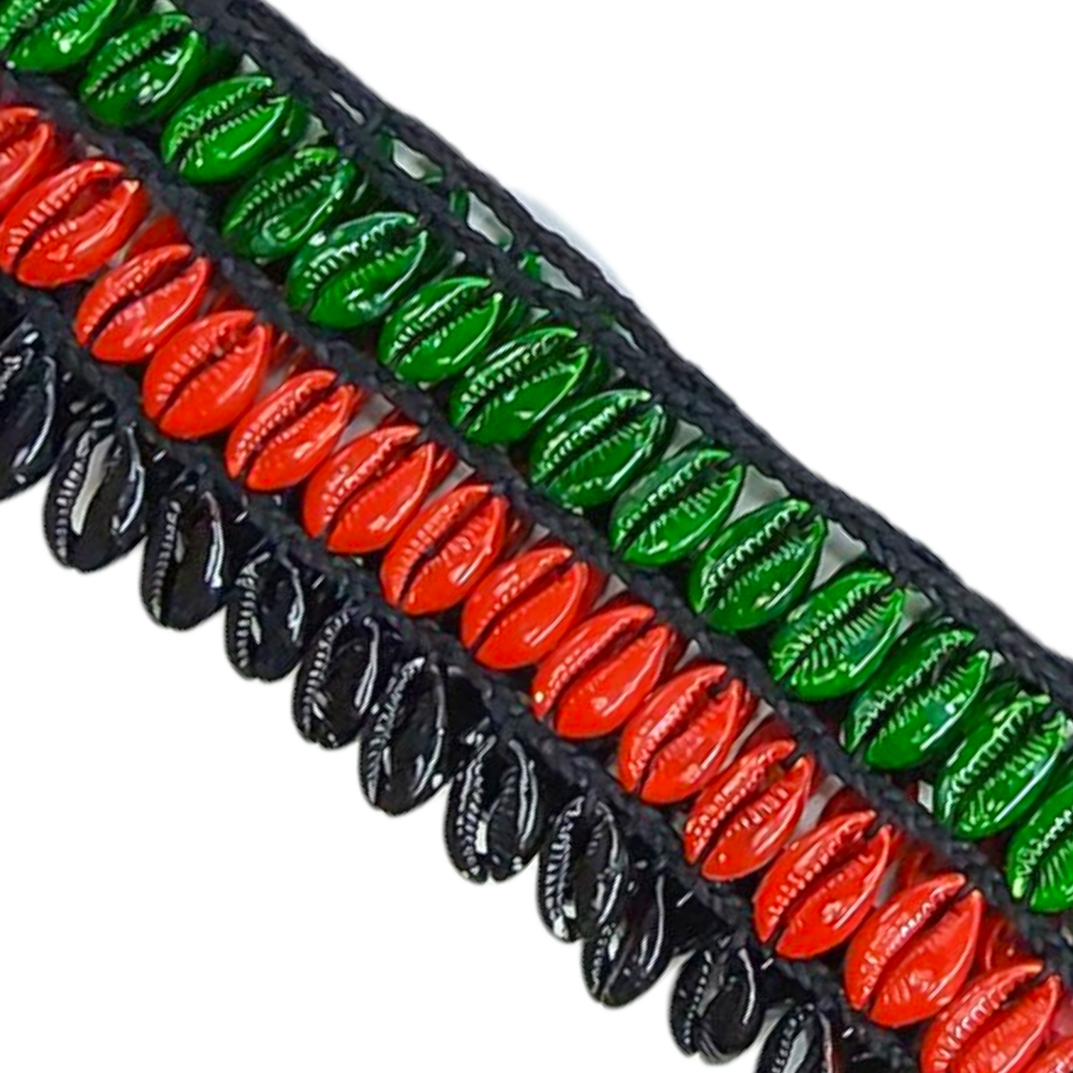 3 Layered Cowrie Shells Waist Belt