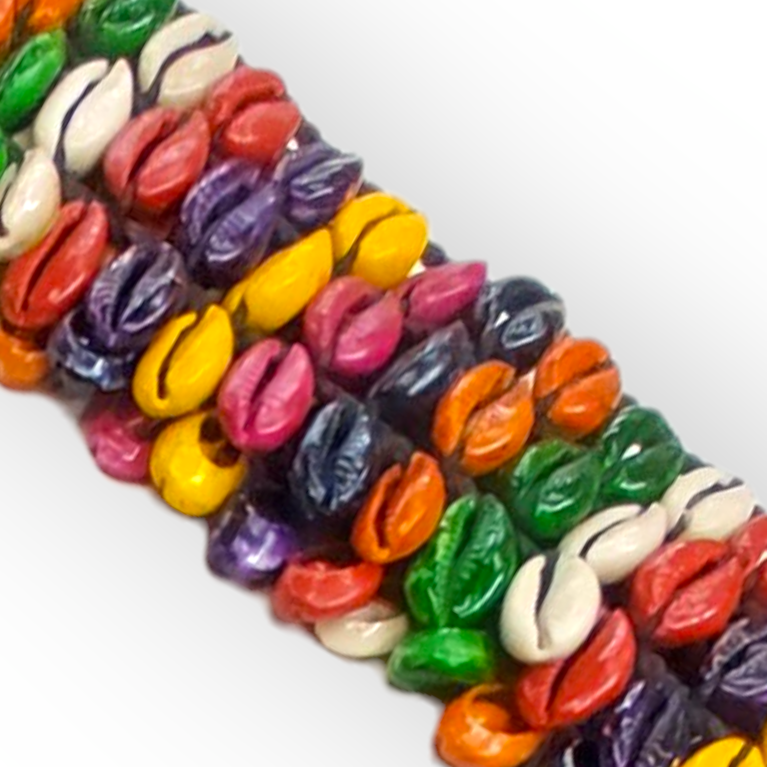 3 Layered Cowrie Shells Waist Belt