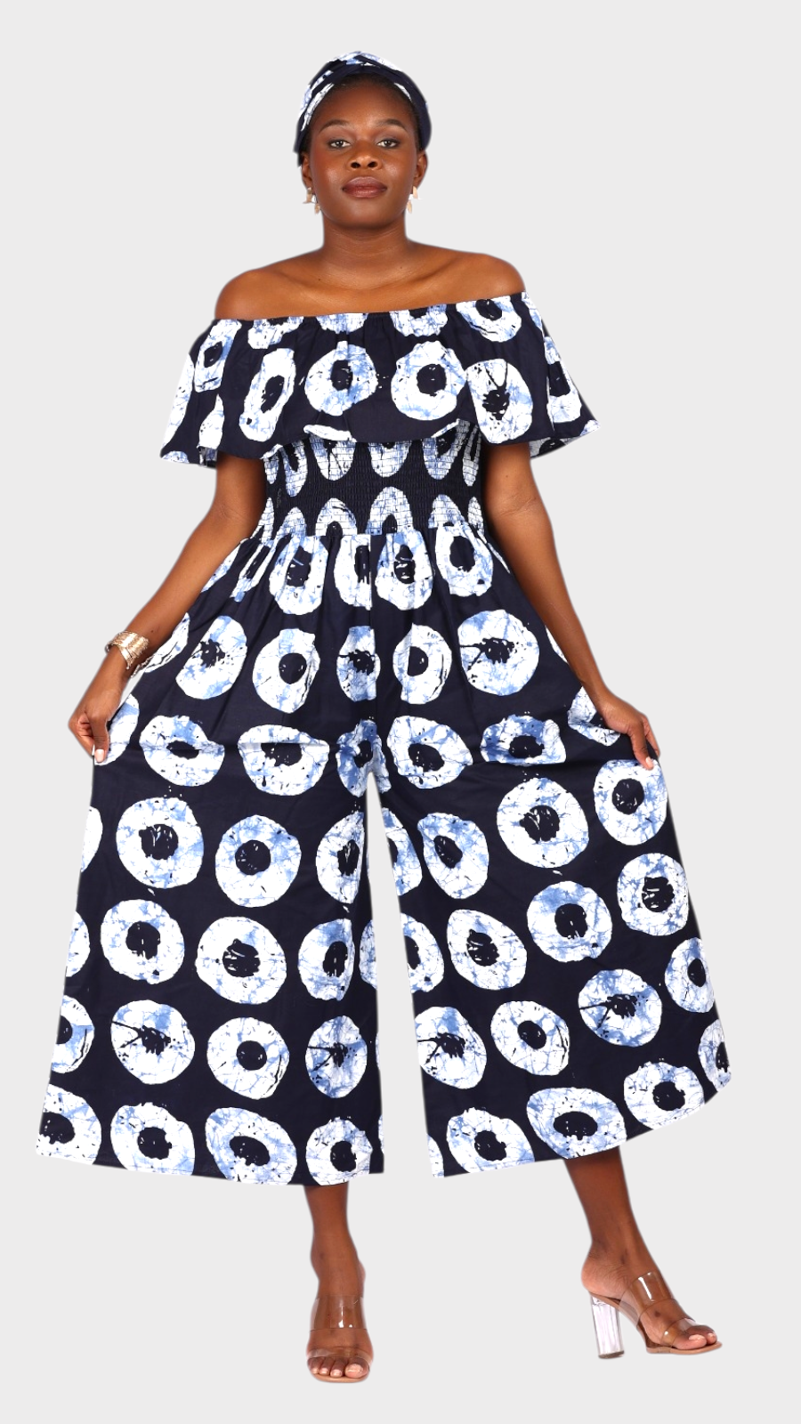 Romper / Junpsuit With Ruffle - KVZ09 C